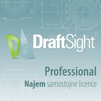 DraftSight Professional - najem za 1 leto