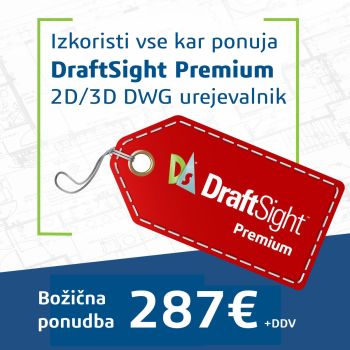 DraftSight Premium - najem za 1 leto