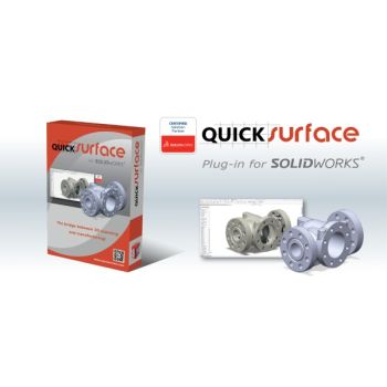QUICKSURFACE for SOLIDWORKS add-in - 1 letni najem